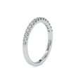 0.26Ct Pave Half Eternity Lab-Grown Diamond Gold Ring