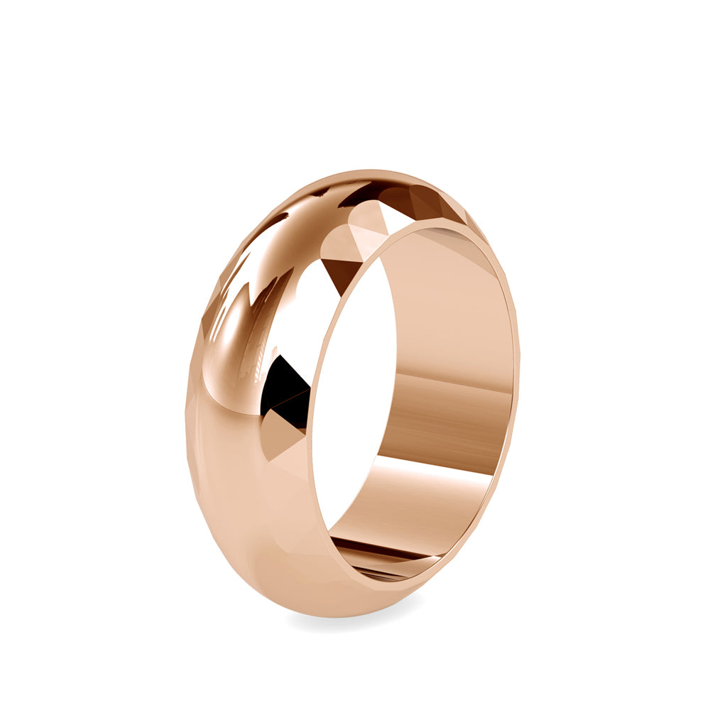 Plain Unisex Gold Band