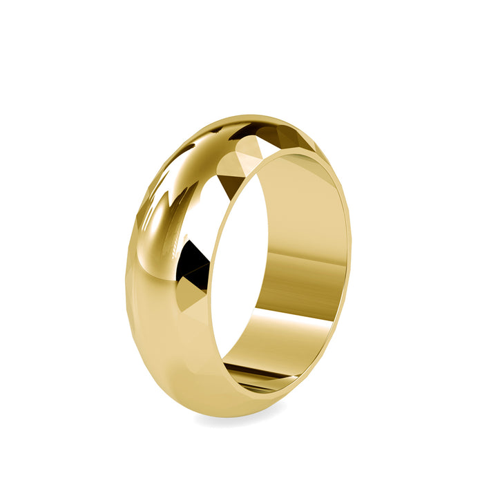 Plain Unisex Gold Band