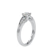 0.76Ct Round Solitaire Lab-Grown Diamond Gold Ring