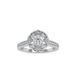 0.69Ct Round Prong Lab-Grown Diamond Gold Ring