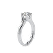 1.13Ct Round Solitaire Lab-Grown Diamond Gold Ring