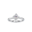 1.16Ct Round Solitaire Lab-Grown Diamond Gold Ring