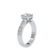 2.05Ct Princess Solitaire Lab-Grown Diamond Gold Ring