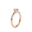 0.54Ct Round Solitaire Lab-Grown Diamond Gold Ring