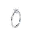 0.54Ct Round Solitaire Lab-Grown Diamond Gold Ring