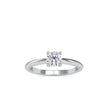0.54Ct Round Prong Lab-Grown Diamond Gold Ring