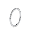 0.20Ct Half Eternity Lab-Grown Diamond Gold Band