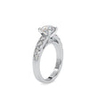 2.30Ct Round Solitaire Hidden Halo Lab-Grown Diamond Gold Ring