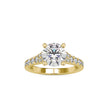 2.91Ct Round Solitaire Lab-Grown Diamond Gold Ring