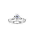 1.18Ct Round Cut Solitaire Lab-Grown Diamond Gold Ring