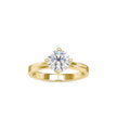 1.18Ct Round Cut Solitaire Lab-Grown Diamond Gold Ring