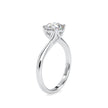 1.14Ct Round Cut Solitaire Lab-Grown Diamond Gold Ring