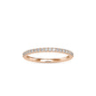 0.19Ct Half Eternity Lab-Grown Diamond Gold Ring