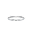 0.19Ct Half Eternity Lab-Grown Diamond Gold Ring