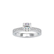 1.08Ct Round Cut Solitaire Lab Grown Diamond Gold Ring