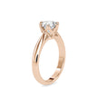 1.20Ct Round Cut Solitaire Lab Grown Diamond Gold Ring