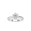 1.20Ct Round Cut Solitaire Lab Grown Diamond Gold Ring