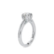 1.19Ct Round Cut Prong Set Lab Grown Diamond Gold Ring