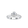 1.21Ct Round Cut Solitaire Lab Grown Diamond Gold Ring