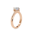 1.19Ct Round Cut Six Prong Solitaire Lab Grown Diamond Gold Ring