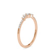 0.16Ct Prong Set Lab-Grown Diamond Gold Ring