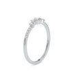 0.16Ct Prong Set Lab-Grown Diamond Gold Ring