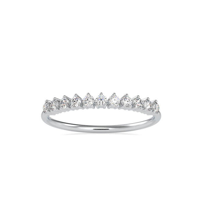 0.24Ct Half Eternity Lab-Grown Diamond Gold Ring