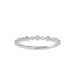 0.08Ct Vintage Style Prong Lab-Grown Diamond Gold Ring