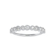 0.29Ct Vintage Inspire Bezel Set Lab-Grown Diamond Gold Ring
