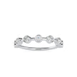 0.28Ct Bezel Set Lab-Grown Diamond Gold Ring