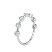 0.28Ct Bezel Set Lab-Grown Diamond Gold Ring