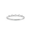 0.08Ct Five Stone Round Cut Lab-Grown Diamond Gold Ring