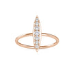 0.16Ct Marquise Shape Pave Lab-Grown Diamond Gold Ring