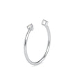 0.08Ct Open Style Round Cut Lab-Grown Diamond Gold Ring