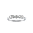 0.23Ct Baguette & Round Cut Lab-Grown Diamond Gold Ring
