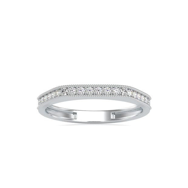 0.16Ct Vintage Inspire Prong Lab-Grown Diamond Gold Ring