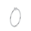 0.06Ct Round Cut Bezel Lab-Grown Diamond Gold Ring