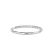 0.07Ct Prong Set Lab-Grown Diamond Gold Ring