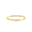 0.05Ct Minimalist Prong Set Lab-Grown Diamond Gold Ring