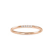 0.03Ct Minimalist Lab-Grown Diamond Gold Ring