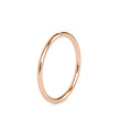 0.01Ct Flush Set Solitaire Lab-Grown Diamond Gold Ring