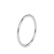 0.01Ct Flush Set Solitaire Lab-Grown Diamond Gold Ring