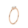 0.31Ct Baguette Solitaire Lab-Grown Diamond Gold Ring