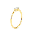 0.31Ct Baguette Solitaire Lab-Grown Diamond Gold Ring