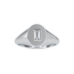 0.11Ct Baguette Bezel Set Lab-Grown Diamond Gold Ring
