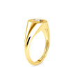 0.11Ct Baguette Bezel Set Lab-Grown Diamond Gold Ring