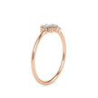 0.12Ct Marquise Prong Set Lab-Grown Diamond Gold Ring