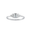 0.17Ct Baguette Bezel Set Lab-Grown Diamond Gold Ring