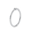 0.08Ct Minimalist Baguette Bezel Lab-Grown Diamond Gold Ring